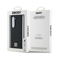 DKNY DKHMZFD6PSHRPSK Samsung Galaxy Z Fold6 F956 black Repeat Pattern Stack Logo