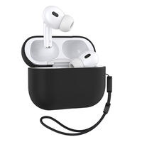 BLUEO Liquid Silicone Apple Airpods Pro 2, черен