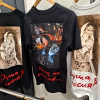 Тениска MONEY ON MY MIND(черно)