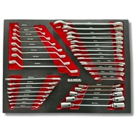 НЕМСКИ Професионален Шкаф с Инструменти HAWEK с 12 чекмеджета ПОЛША + ЛЕД ФЕНЕР