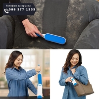 НЕМСКА Самопочистваща се четка за косми от животни FurWizard + ЛЕД ФЕНЕР