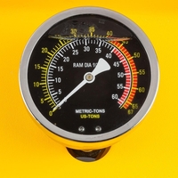 НЕМСКО Пневматично – Хидравлична Преса 40 тона с Манометър JCB , TY40001 + ЛЕД ФЕНЕР