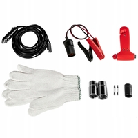 НЕМСКИ Комплект Електрически Хидравличен Крик 3в1 – Компресор , Електрически Ударен Гайковерт , Крик + ЛЕД ФЕНЕР