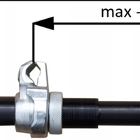 НЕМСКИ Усилени Скоби за Пружини 280мм HAWEK HW-1183 + ЛЕД ФЕНЕР