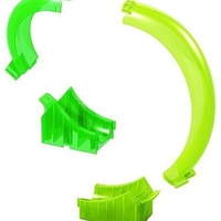 НЕМСКА Играчка писта с мотоциклет Stund SHOW + ЛЕД ФЕНЕР