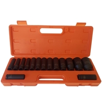 НЕМСКИ Вложки Ударни 1/2″ к-т 15 броя Stahl Mayer + ЛЕД ФЕНЕР