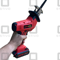 НЕМСКИ Акумулаторен Саблен Прав Трион WERSTIL Комплект + ЛЕД ФЕНЕР