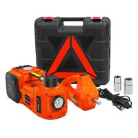 НЕМСКИ Комплект Електрически Хидравличен Крик 3в1 – Компресор , Електрически Ударен Гайковерт , Крик + ЛЕД ФЕНЕР