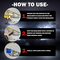 НЕМСКИ Полиращ Комплект За Фарове 180 ml – Почистване И Защита + ЛЕД ФЕНЕР