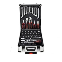 НЕМСКИ Куфар с Инструменти 499 части STAHLMAYER битове тресчотни отвертки шестограми + ЛЕД ФЕНЕР