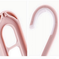 НЕМСКИ Комлект от 3 сгъваеми закачалки с въртене на 360 градуса. Свободно висяща под различни ъгли + ЛЕД ФЕНЕР