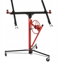 НЕМСКИ Повдигач за Гипсокартон Асансьор Повдгащ 140-335 см Подемник за плоскости + ЛЕД ФЕНЕР