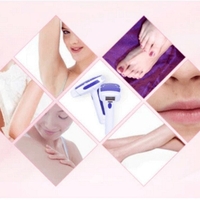 НЕМСКИ Фотоепилатор за трайно обезкосмяване с IPL технология и 5 степени, 999 999 импулса + ЛЕД ФЕНЕР