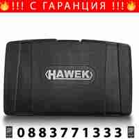 НЕМСКИ Комплект Полски Битове Накрайници Торкс 4401 new Hex XZN и Torx 1/2″ 3/8″ 40 броя HAWEK + ЛЕД ФЕНЕР