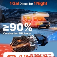 НЕМСКИ 8KW дизелов паркинг отоплител + ЛЕД ФЕНЕР