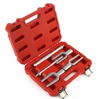 НЕМСКИ Вилици за Избиване на Шарнири и Накрайници Комплект 5 части + ЛЕД ФЕНЕР