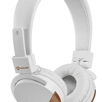 НЕМСКИ Слушалки MySound, Бели + ЛЕД ФЕНЕР