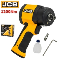 НЕМСКИ Пневматичен Мини Гайковерт Ударен 1/2″ 1200Nm JCB JCB-RP9515 + ЛЕД ФЕНЕР