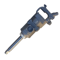 НЕМСКИ Пневматичен Професионален Ударен Гайковерт Дълъг Шпиндел 1″ цол KRAFTTOOLS 3800Nm + ЛЕД ФЕНЕР