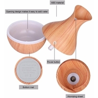 НЕМСКИ Овлажнител за въздух с Арома терапия + ЛЕД ФЕНЕР