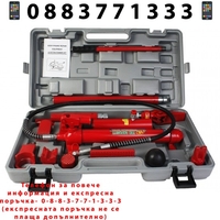 НЕМСКА Хидравлична Разпъвачка 10 тона Tенекеджийска STAHLMAYER + ЛЕД ФЕНЕР