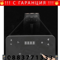 НЕМСКИ Фритюрник Silver Crest, С горещ въздух, С функция печене, 6л, 2400 W, Подарък силиконова подложка + ЛЕД ФЕНЕР