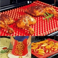 НЕМСКА Незалепваща релефна силиконова подложка за топло сервиране и отцеждане, Равномерно разпределение на топлината + ЛЕД ФЕНЕР