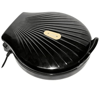 НЕМСКИ Електрически уред за приготвяне на пица Danvia 6в1, 30 см, 1100W, 220V, Черен + ЛЕД ФЕНЕР