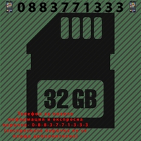 НЕМСКИ MicroSD Карта памет 32GB + ЛЕД ФЕНЕР