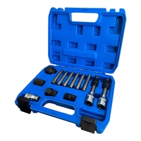 НЕМСКИ КОМПЛЕКТ ВЛОЖКИ ЗА ШАЙБИ НА АЛТЕРНАТОРИ 13 ЧАСТИ HAWEK , HW-1127 + ЛЕД ФЕНЕР