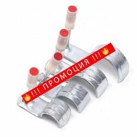 НЕМСКИ Комплект от 100бр Пирони с Кука IRON512 за Пистолет + ЛЕД ФЕНЕР