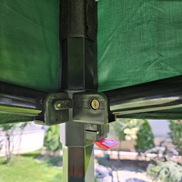 НЕМСКА Сгъваема Градинска Шатра Тип Хармоника + ЛЕД ФЕНЕР