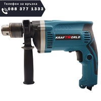 НЕМСКИ Електрически Ъглошлайф и Бормашина на ток Електрическа KRAFT 2в1 Комплект 220V 1200W + ЛЕД ФЕНЕР