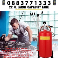 НЕМСКИ Преносим пневматичен въздушен екстрактор + ЛЕД ФЕНЕР