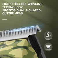 НЕМСКИ Машинки За Подстригване И Бръснене Kemei KM 2379 + ЛЕД ФЕНЕР