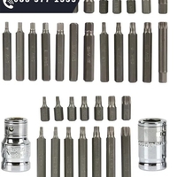 НЕМСКИ Полски Комплект Битове 40 броя Торкс имбус Mar – Pol + ЛЕД ФЕНЕР