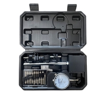 НЕМСКА Магнитна Стойка и Индикаторен Часовник HAWEK в куфар Полски + ЛЕД ФЕНЕР