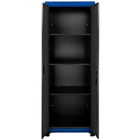 НЕМСКИ Комплект Работна Маса Шкафове и Сервизни Колички Метал HAWEK + ЛЕД ФЕНЕР