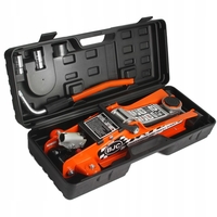 НЕМСКИ Нископрофилен Крик 2.5т 85-410мм BJC с вложки в куфар + ЛЕД ФЕНЕР