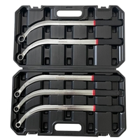 НЕМСКО Ключове за Клинов и Зъбчат Ремък 5 части HAWEK Комплект HW-1108 + ЛЕД ФЕНЕР