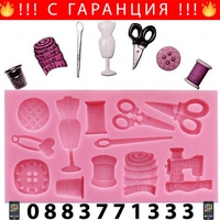 НЕМСКА Декоративна формичка за тесто при печене, Силиконова + ЛЕД ФЕНЕР