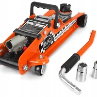 НЕМСКИ Нископрофилен Крик 2.5т 85-410мм BJC с вложки в куфар + ЛЕД ФЕНЕР