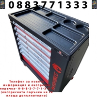 НЕМСКИ Професионален Шкаф С Инструменти EVERFORCE 251 Части+ЛЕД ФЕНЕР