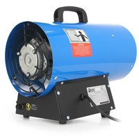 НЕМСКИ Индустриален газов калорифер с регулатор Ripper LPG + ЛЕД ФЕНЕР