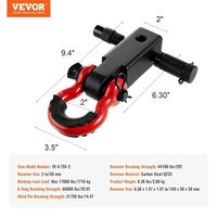 НЕМСКИ Теглич с D-Ring шекел + ПОДАРЪК ЛЕД ФЕНЕР