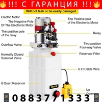 НЕМСКА Хидравлична помпа с двойно действие 6 литра + ЛЕД ФЕНЕР