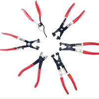 НЕМСКИ Клещи за Водни Съединения 9 части Скоби + ЛЕД ФЕНЕР