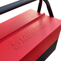 НЕМСКИ Метален Куфар Кутия с Инструменти 86 части STAHLМAYER + ЛЕД ФЕНЕР