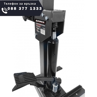 НЕМСКА Хидравлична Скоба – Стойка за Пружини 1 тона HAWEK с универсален захват + ЛЕД ФЕНЕР