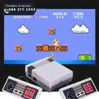 НЕМСКА Ретро Гейминг Конзола С 621 ретро видео игри + ЛЕД ФЕНЕР